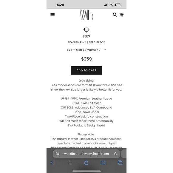 WB Moccasin Boots  Size Mens 6 / Womens 7 Spanish Lees100% Premium Leather Suede - Picture 6 of 16